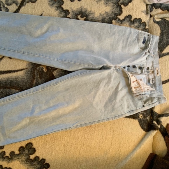 Size 32 Robert Comstock X North Face light wash jeans